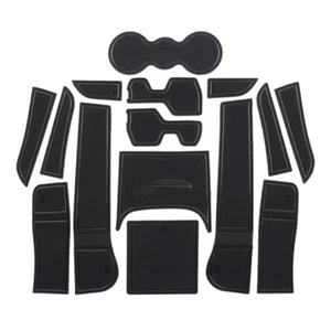 For Renault Koleos MK2 Samsung QM6 2017-19 Gate Slot Mat Non-slip Cup Holder Pad - Picture 1 of 14