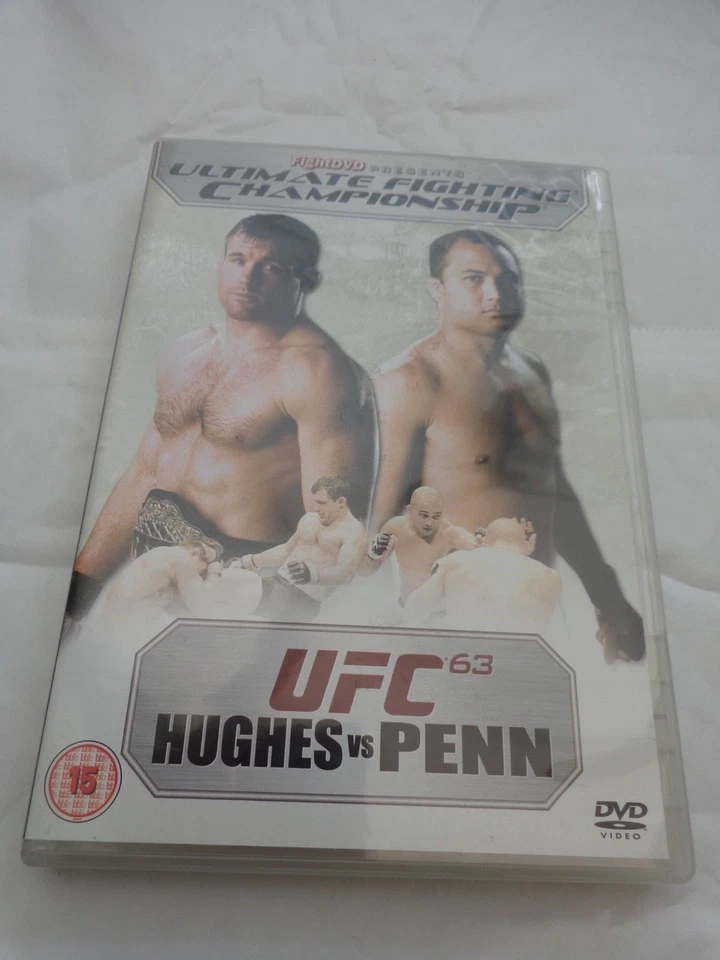 Campeonato De Lucha Definitivo UFC 63 Hughes Vs Penn DVD 2006 WWE - Imagen 1 de 1