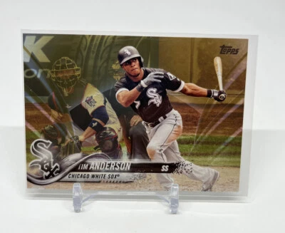 2018 Topps Series 1 Tim Anderson #252 Gold /2018 - Image 1 of 2