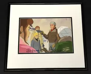 JONNY QUEST ORIGINAL PRODUCTION CEL SIGNED BY HANNA,BARBERA & IWAO FRAMED w/ COA - Picture 1 of 8