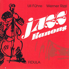 JAZZ Kanons - Uli Führe / Werner Rizzi - CD - RARITÄT