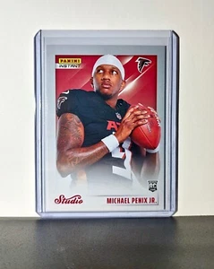Michael Penix Jr. 2024 Panini NFL #23 Studio Rookies Card Falcons 1/1672 - Picture 1 of 2