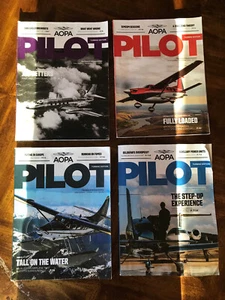 Lot Of 4 AOPA Pilot Magazines November, 2021, September, October, December 2022 - Picture 1 of 2