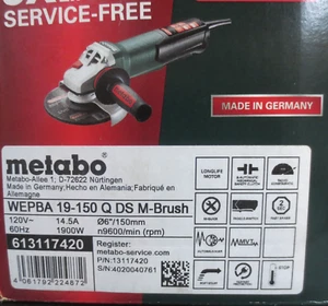 METABO WEPBA 19-150 Q DS M-Brush (613117420) Angle Grinder - Picture 1 of 4