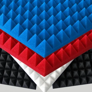 Pyramidenschaum  Schallschutz Akustikschaum Noppenschaum Schaumstoff Absorber - Bild 1 von 25