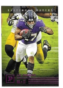 2020 Panini Chronicles Panini pink #PA-13 J.K. Dobbins Rookies Card - Bild 1 von 2