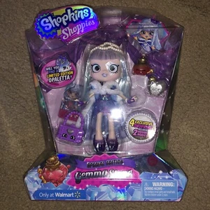 Shopkins Shoppies Gemma Stone Doll Special Editions!! Includes Special VIP Card - Picture 1 of 13