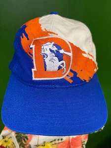 NFL Denver Broncos Logotipo Atlético Raro Años 90 De Colección Sombrero/Gorra OSFM - Imagen 1 de 6