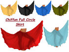 Chiffon Full Circle Skirt Belly Dance Tribal Panel Skirt Full Long GYPSY Rock