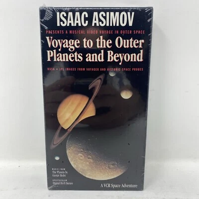 Voyage to the Outer Planets and Beyond VHS 1993 Isaac Asimov Gustav Holst Music  - Image 1 of 4