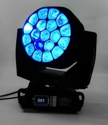 LED Moving Head Bee Eye Light/19* 15W RGBW 4 in 1 LED Bee Eye Light/LED Moving - Image 1 of 4
