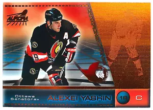 1998-99 Pacific Aurora Championship Fever Copper #34 Alexei Yashin #11/20 - Picture 1 of 2