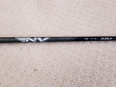 NEW Auth Aldila NV 45 Senior/A/Lite Flex Graphite Iron Shaft .370 Parallel Tip