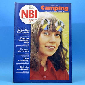 NBI 25 1974 DDR Kohren-Sahlis Magdeburg Elektra-Combo Camping Allende Honecker D - Bild 1 von 1