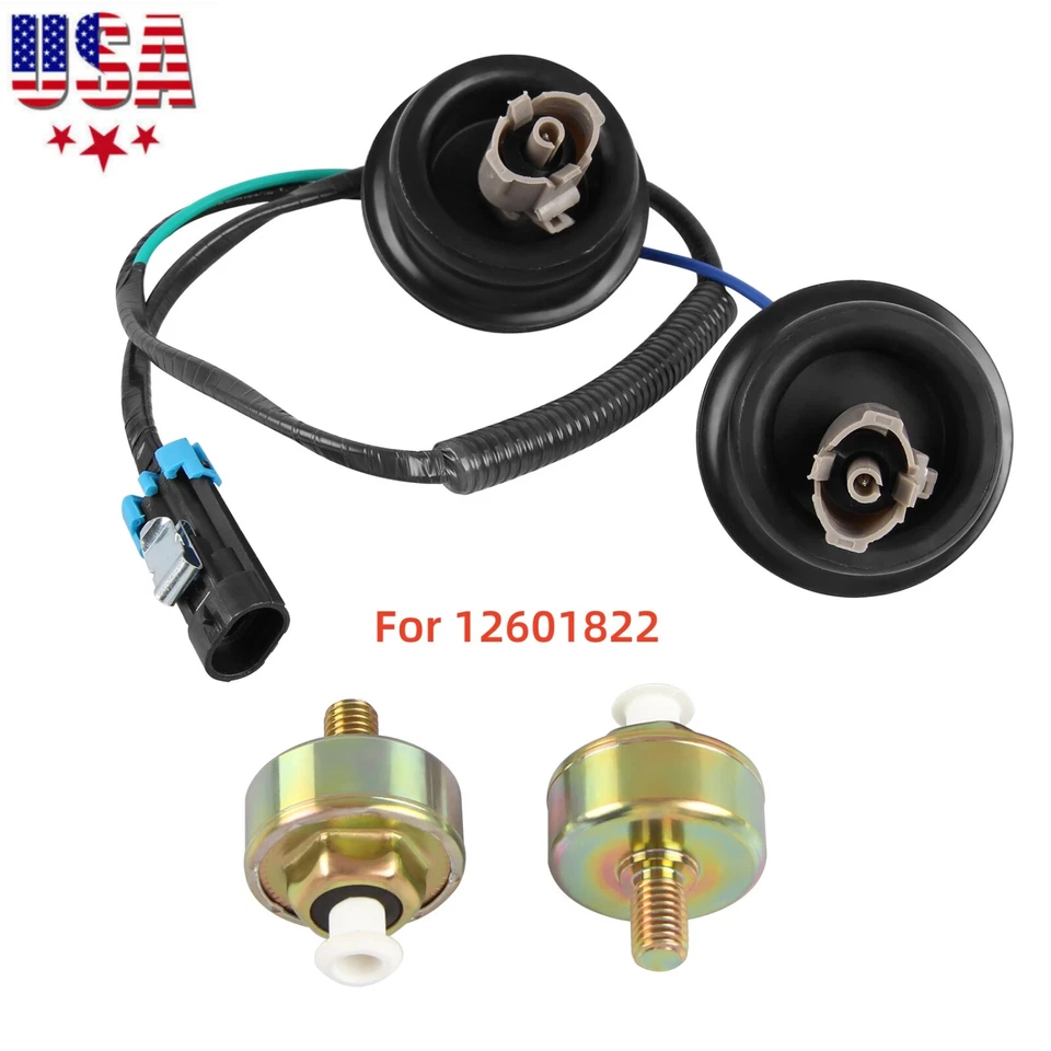 (2x) Sensores de golpe para ACDelco 213-3521 para Chevy Silverado Express GMC 12589867 Foto 1 de 4