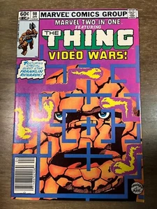 Marvel Two-In-One 98, 1983, Newstand Edition, feat Franklin Richards - Picture 1 of 2