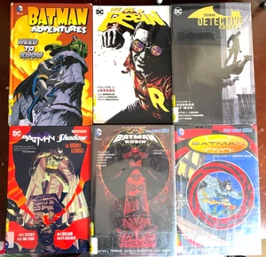 Lot - 6 Batman & Bat-related DC TPB Graphic Novels Incorporated Shadow Detective - Picture 1 of 3