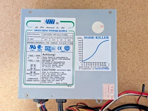 Fuente de alimentación YHi YH-1200AP 200W PC AT FUENTE DE ALIMENTACIÓN *VENTILADOR DE VOLUMEN* - Imagen 1 de 7