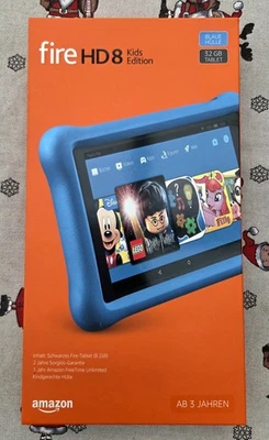 Amazon Fire HD 8 Kids Edition 32GB, Wi-Fi, 8 Zoll, Blau - Bild 1 von 4