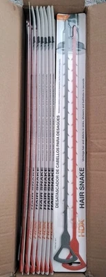 FUNDA DE 18 PAQUETES HDX Pelo Serpiente, Despega Pelo/Escombros en Fregaderos Duchas Bañeras  Foto 1 de 4