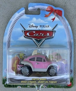 Disney Pixar Cars Easter Buggy Pink Easter Bunny VW Car 2024 - New In Package - Picture 1 of 2