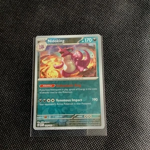 Pokemon - Nidoking 034/165 - Scarlet & Violet 151 - Reverse Holo - Near Mint - Bild 1 von 1