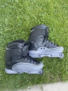 Remz HR 2.0 Aggressive Inline Skates Size UK 12 Black - Picture 1 of 16