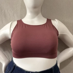 Auden Luxury Collection Sports Bra Seamless Bralette Size 3X - Picture 1 of 8