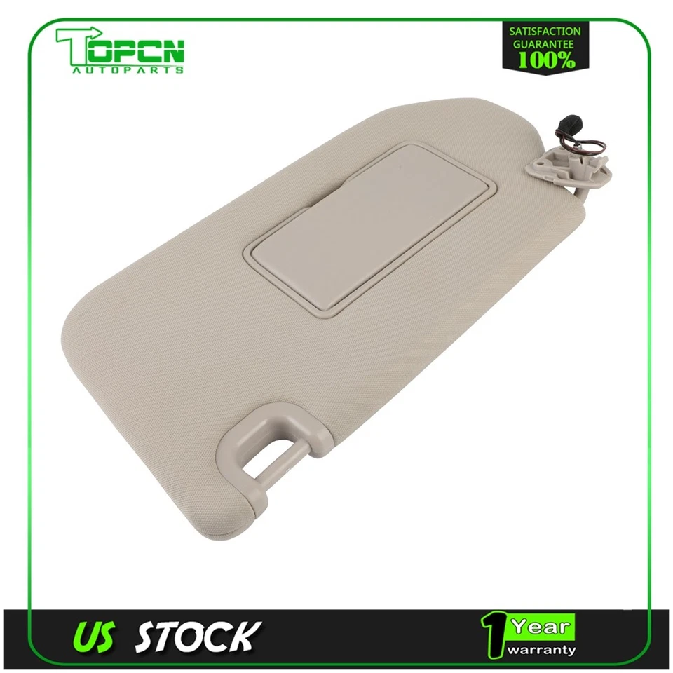 Parasol lado izquierdo bronceado con lámpara apta para INFINITI JX35 QX60 Pathfinder Foto 1 de 4