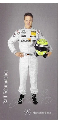 Ralf  SCHUMACHER   Autogrammkarte -Druck- 030 - Bild 1 von 2