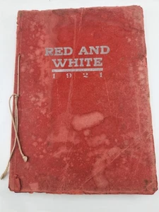 1921 Iowa City High School Yearbook - Iowa City, Iowa The RED and WHITE 1921 - Bild 1 von 22