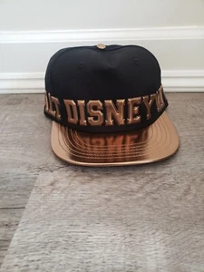 Walt Disney World Logo Belle Of The Ball Bronze Baseball Cap Hat Adjustabl - Picture 1 of 4