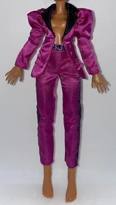 Monster High G3 Monster Ball Clawdeen Wolf Doll Outfit Purple Suit Jacket Pants - Picture 1 of 6