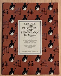 Chords For Plectrum And Tenor-Banjo Roy Burnham Song Book Tablature NOS - Picture 1 of 4