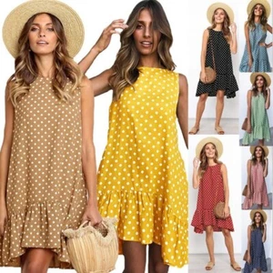 Vestito estivo da donna senza maniche - Foto 1 di 11