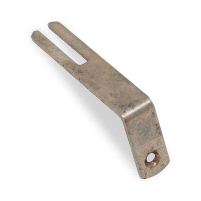 Hosco Kratzplatte/Schlagbrett Halterung mit Schrauben (gealtert/Relikt Chrom)