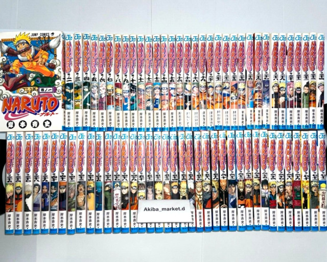 Box Manga Naruto Completo Hqs Mangas