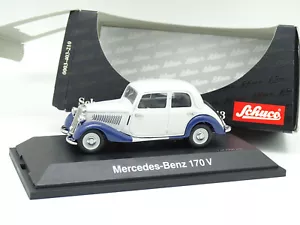 Schuco 1/43 - Mercedes 170V Berlina Gris Y Azul - Imagen 1 de 1
