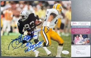 NFL Willie Gault Signed Los Angeles Raiders 8x10 Photo B Autograph JSA COA - Picture 1 of 1