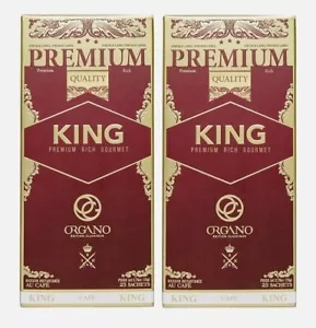 2 Schachteln Organo Gold Gourmet Bio King of Coffee - Bild 1 von 1