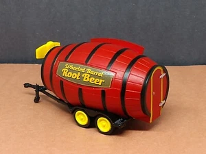 Concessions Stand Root Beer Barrel Trailer Great for Diorama Collectible 1/64 - Picture 1 of 3