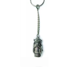 Tinn-Per Norway Viking Handcast Pewter Figurine Keychain NEW - Picture 1 of 1