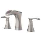 Jaida 8 in. Widespread 2-Handle Bathroom Faucet in Spot Defense Brushed Nickel