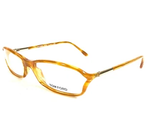 Tom Ford Eyeglasses Frames TF5019 col.U53 Orange Tortoise Semi Rim 52-16-130 - Picture 1 of 12