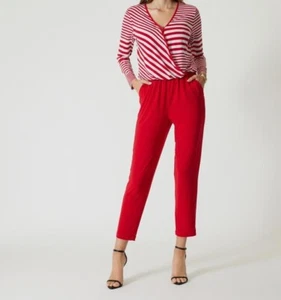 Overall rot 42 Damen mit Streifen-Design chili UVP: 99,98€ E168 - Bild 1 von 2