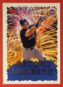 1999 Topps Mike Piazza #RN2 Record Numbers (Mets) - Picture 1 of 2