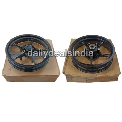 Fit For KTM RC 200 390 Gen-3 Black Color Front & Rear Wheel Rim (2022) Model Foto 1 de 4