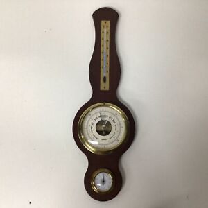 Stagier Vintage German Wooden Barometer Hygrometer Thermometer #410
