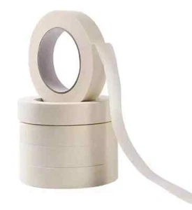 MASKING TAPE 24mm x 48m General Use DIY CRAFT PAINTER EASY CLEAN PEEL x10 Rolls - Picture 1 of 3