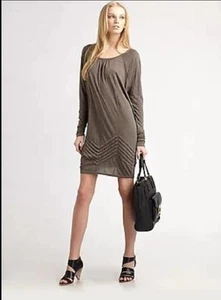 RRP $248 MARC BY MARC JACOBS JILL LIGHTWEIGHT WOOL JERSEY DRESS L . - Picture 1 of 2